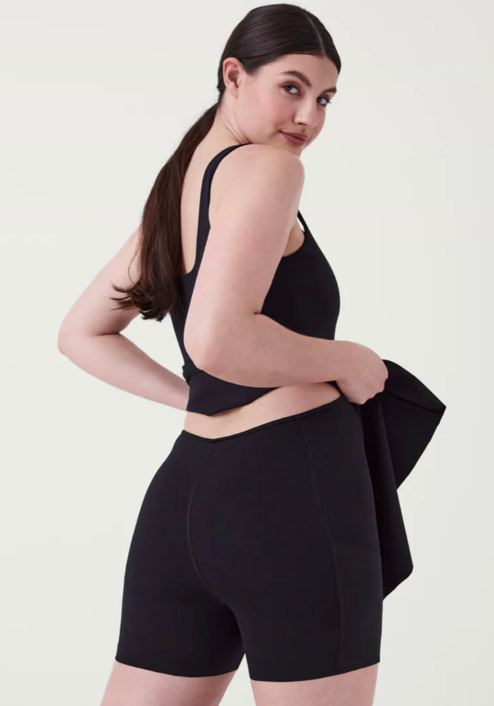 Get Moving Square Neck Dress