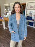 Denim Oversized Blazer